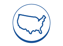 USA map icon