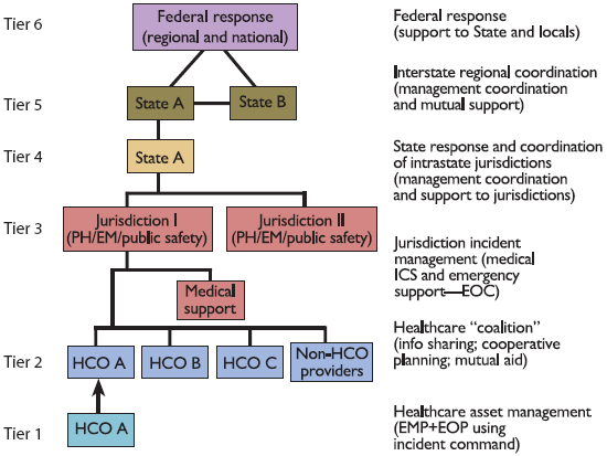 Figure 1.1. is the tiered model of the MSCC Management Organization Strategy
