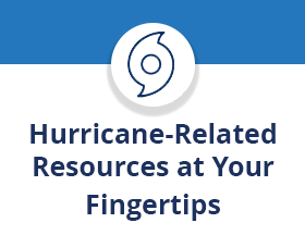 Hurricane resources at your fingertips